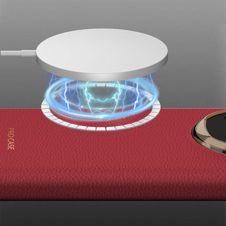 For Huawei Mate X6 GKK Ultrathin Hinge Leather Magsafe Phone Case(Black) by GKK