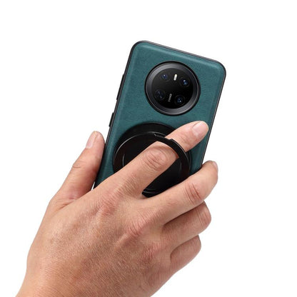 For Huawei Mate 70 Denior A14 Skin Feel Rotating Holder MagSafe Phone Case(Blue) by Denior