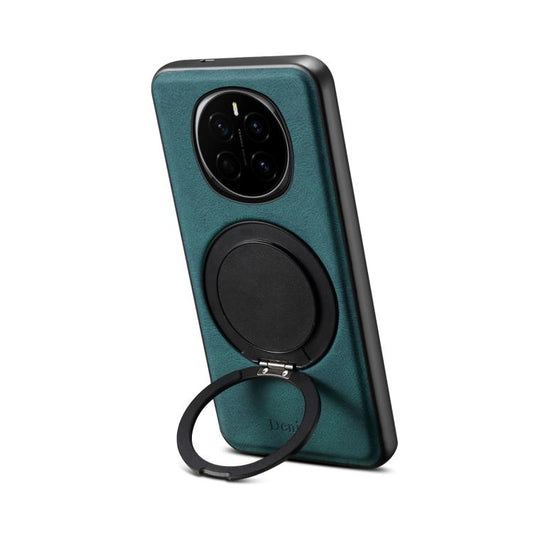 For Honor Magic7 Denior A14 Skin Feel Rotating Holder MagSafe Phone Case(Blue) by Denior