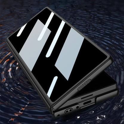 For Samsung Galaxy Z Fold6 Slim GKK Integrated Ultra-thin Privacy Full Coverage Phone Case(Black) by GKK