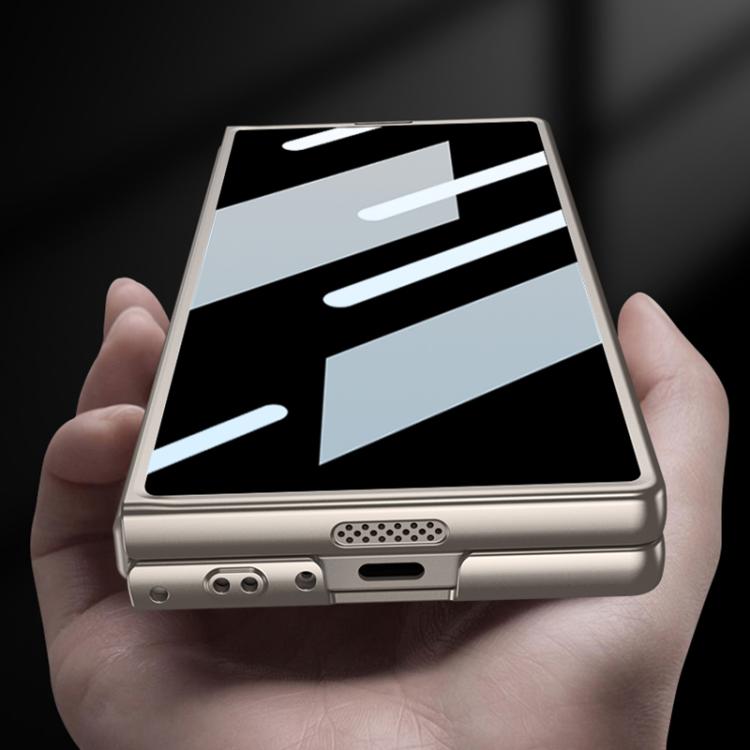 For Samsung Galaxy Z Fold6 Slim GKK Integrated Ultra-thin Privacy Full Coverage Phone Case(Black) by GKK