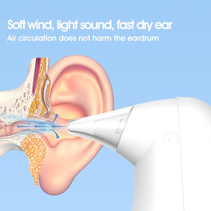 YJK148 Low Noise Electric Plasma Ear Blower(White) by bashfashion