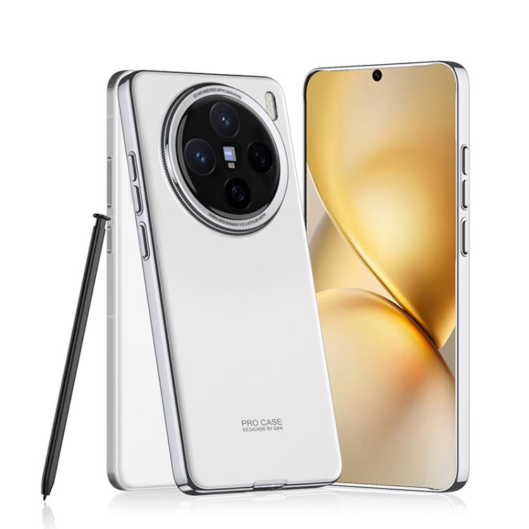 For vivo X200 Pro Mini GKK Integrated AG Phantom All-inclusive Shockproof Phone Case without Pen(White) by GKK