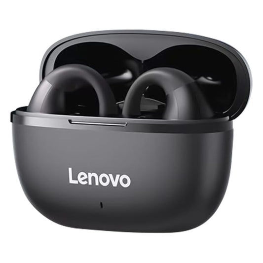 Lenovo TC3403 Open Ear Clip Type ENC True Wireless BT 5.3 Earphones(Black) by Lenovo