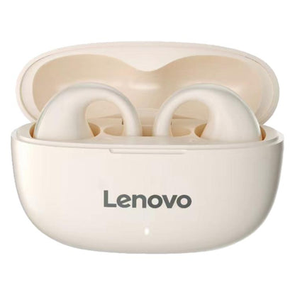 Lenovo TC3403 Open Ear Clip Type ENC True Wireless BT 5.3 Earphones(White) by Lenovo