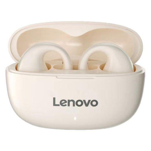Lenovo TC3403 Open Ear Clip Type ENC True Wireless BT 5.3 Earphones(White) by Lenovo