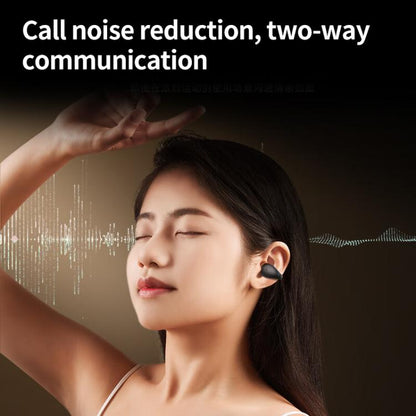 Lenovo TC3403 Open Ear Clip Type ENC True Wireless BT 5.3 Earphones(White) by Lenovo