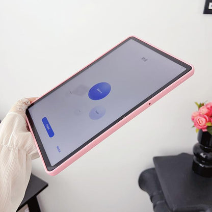 For Huawei Matepad Air 2024 Oil Spray Skin-friendly TPU Tablet Case(Pink) by bashfashion