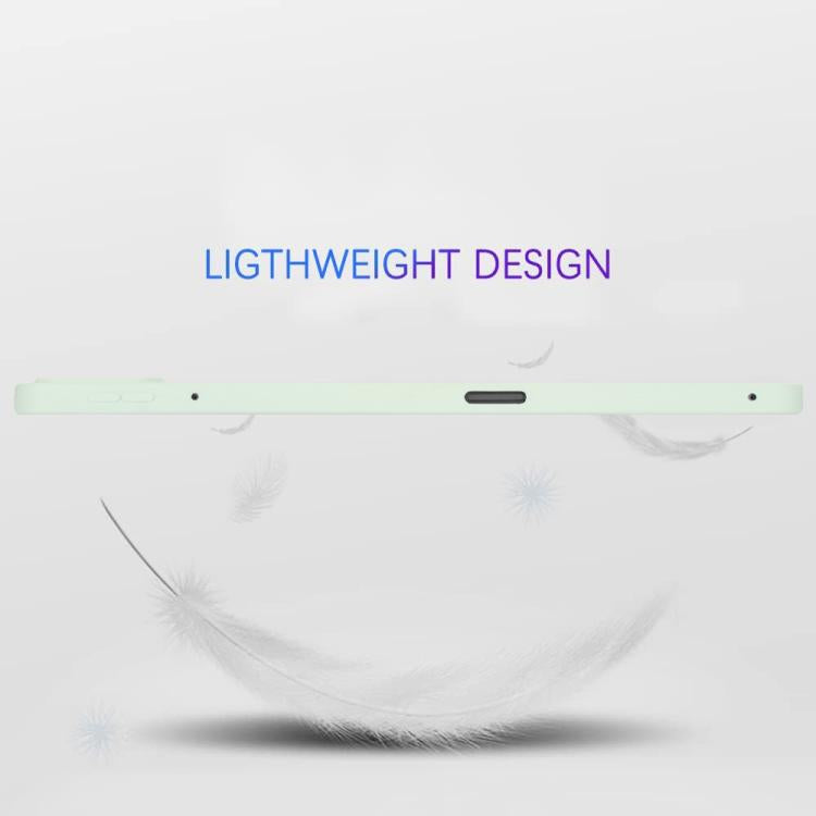 For Xiaomi Pad 7 Oil Spray Skin-friendly TPU Tablet Case(Mint Green) by bashfashion