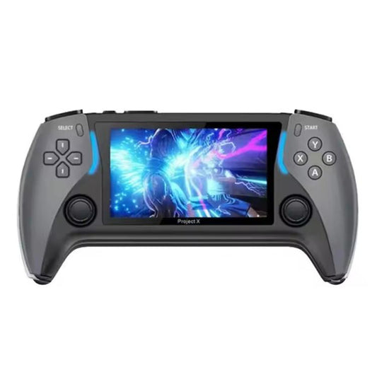 PROJECT X Handheld Game Console 4.3 inch Screen ATM 7051 CPU(Black) by bashfashion