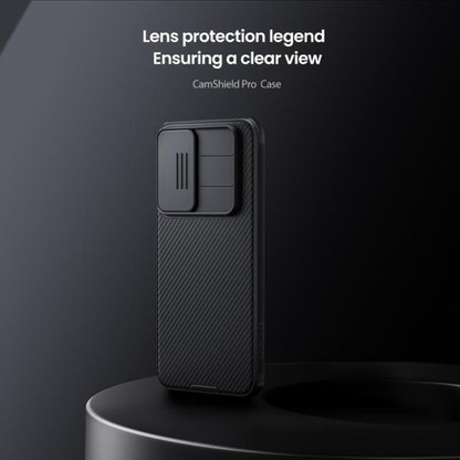 For Samsung Galaxy A56 5G NILLKIN Black Mirror Pro Series Camshield PC Phone Case(Black) by NILLKIN