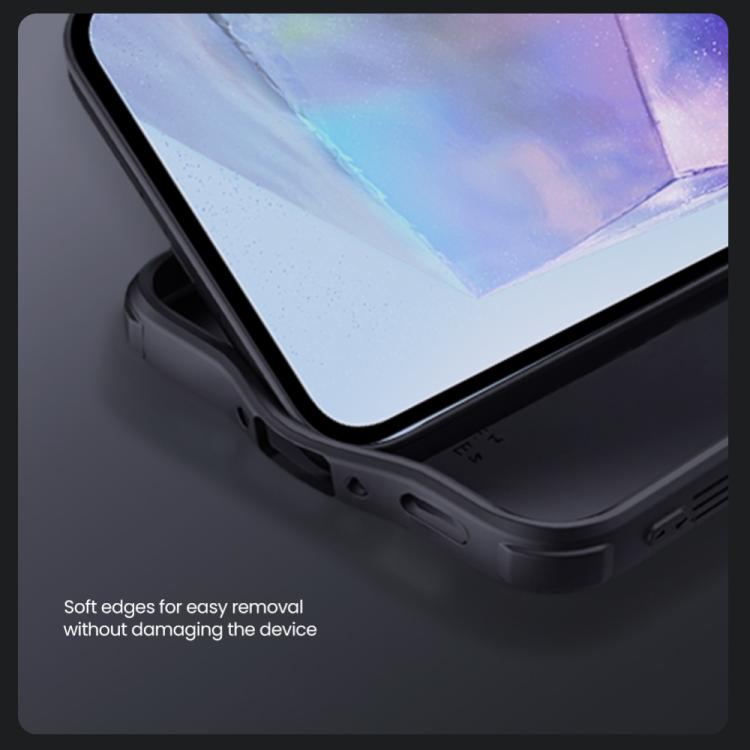 For Samsung Galaxy A56 5G NILLKIN Black Mirror Pro Series Camshield PC Phone Case(Black) by NILLKIN