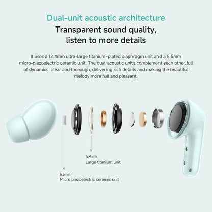 Xiaomi Redmi Buds 6 Active Noise Reduction Wireless Bluetooth Earphone(White) by Xiaomi