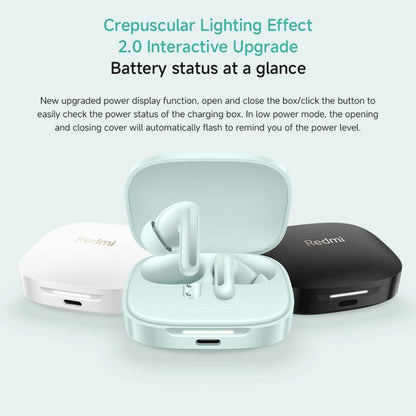 Xiaomi Redmi Buds 6 Active Noise Reduction Wireless Bluetooth Earphone(White) by Xiaomi