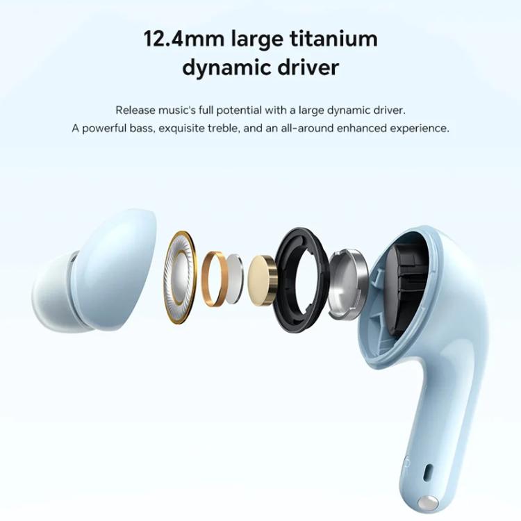 Xiaomi Redmi Buds 6 Lite Dual Microphone AI Call Wireless Bluetooth Earphone(White) by Xiaomi