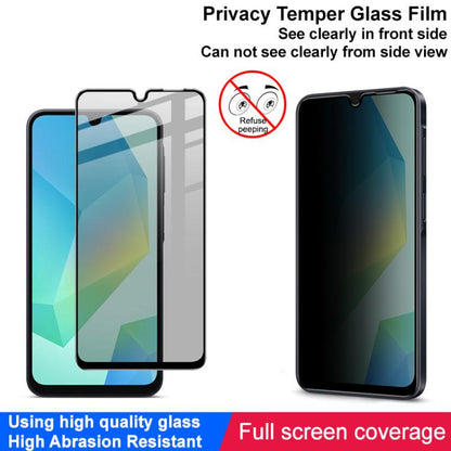 For Samsung Galaxy A16 5G / 4G imak HD Full Screen Privacy Tempered Glass Protective Film by imak