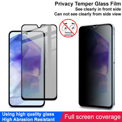 For Samsung Galaxy A26 5G imak HD Full Screen Privacy Tempered Glass Protective Film by imak