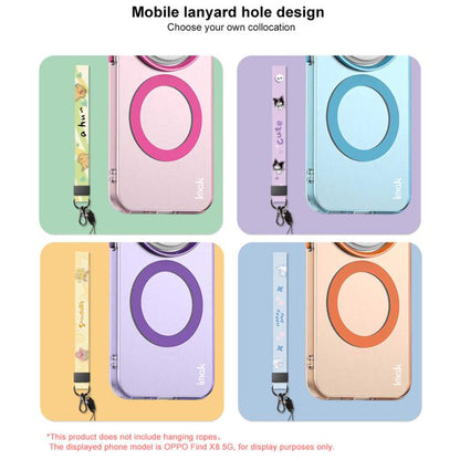 For Google Pixel 9 / 9 Pro IMAK Candy Series Shockproof MagSafe Phone Case(White) by imak