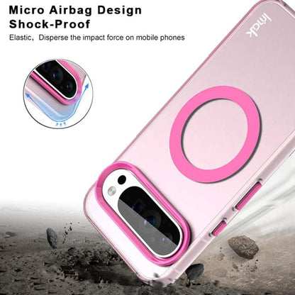 For Google Pixel 9 / 9 Pro IMAK Candy Series Shockproof MagSafe Phone Case(Purple) by imak