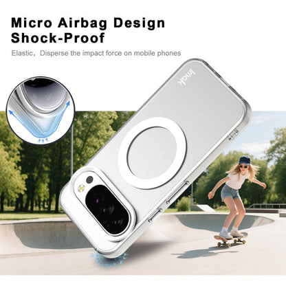 For Google Pixel 10 / Pixel 10 Pro IMAK Candy Series Shockproof MagSafe Phone Case(White) by imak