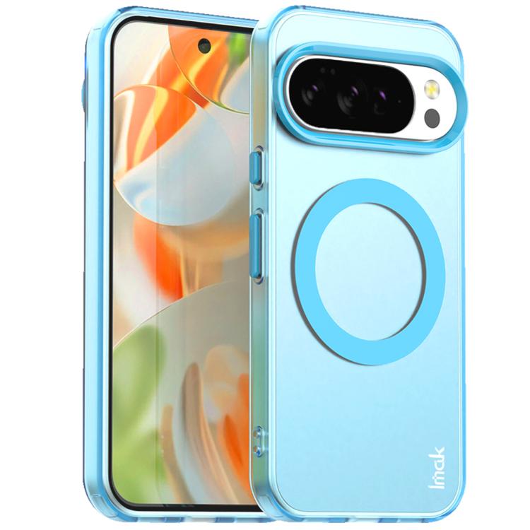 For Google Pixel 10 / Pixel 10 Pro IMAK Candy Series Shockproof MagSafe Phone Case(Blue) by imak