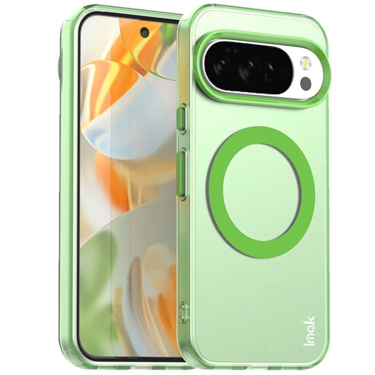 For Google Pixel 10 / Pixel 10 Pro IMAK Candy Series Shockproof MagSafe Phone Case(Green) by imak