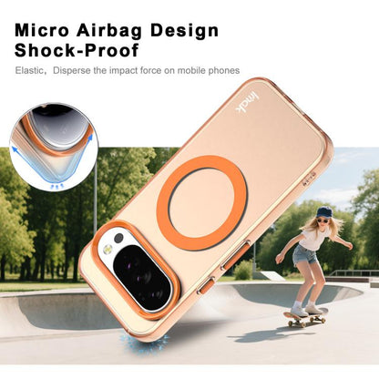 For Google Pixel 10 / Pixel 10 Pro IMAK Candy Series Shockproof MagSafe Phone Case(Orange) by imak