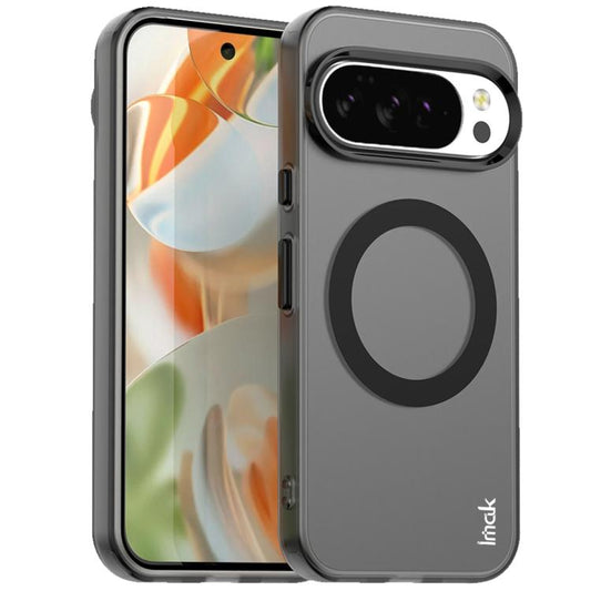 For Google Pixel 10 Pro XL IMAK Candy Series Shockproof MagSafe Phone Case(Black) by imak