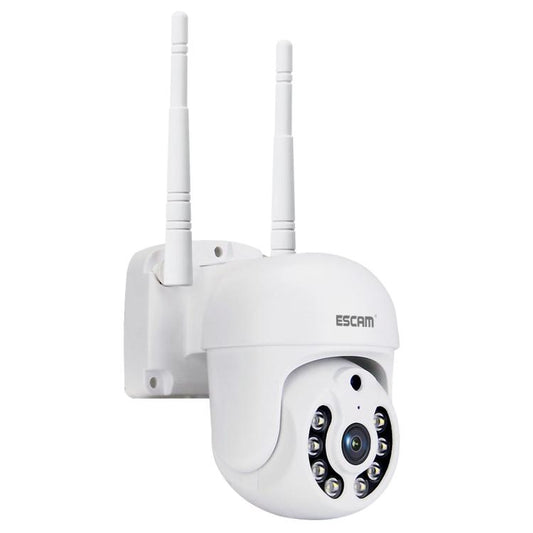 ESCAM WNK710 3MP HD Motion Detection WiFi Intelligent Dual-light Source Camera, EU Plug(White) by ESCAM