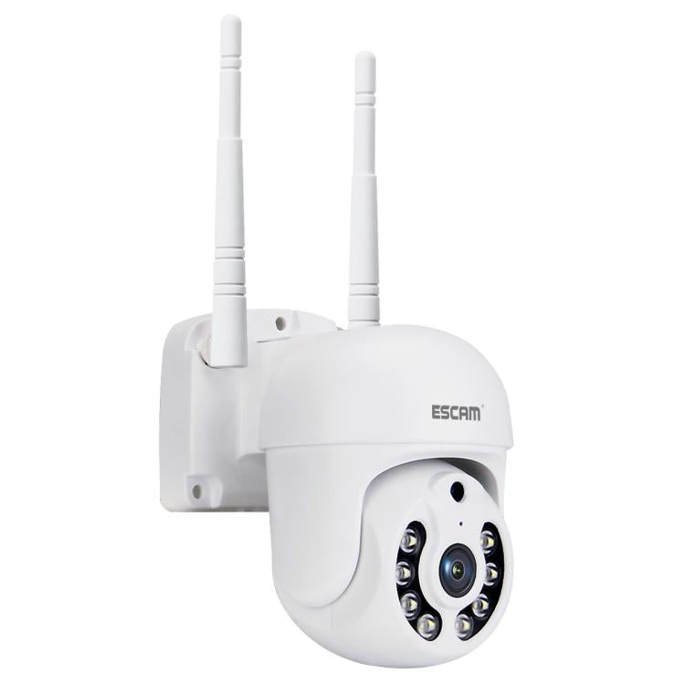 ESCAM WNK710 3MP HD Motion Detection WiFi Intelligent Dual-light Source Camera, US Plug(White) by ESCAM