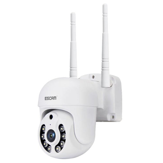 ESCAM WNK710 3MP HD Motion Detection WiFi Intelligent Dual-light Source Camera, UK Plug(White) by ESCAM