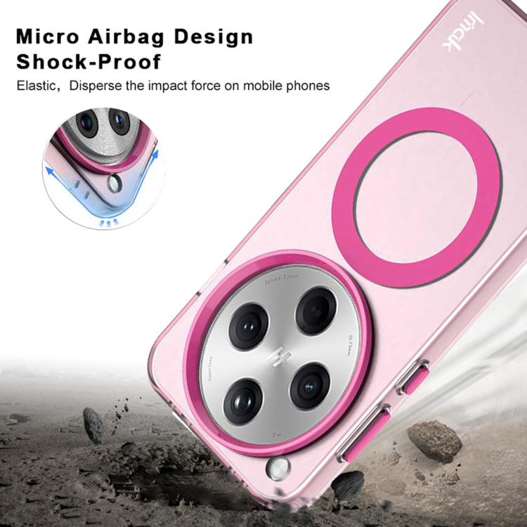 For OPPO Find X8 IMAK Candy Series Shockproof MagSafe Phone Case(Black) by imak