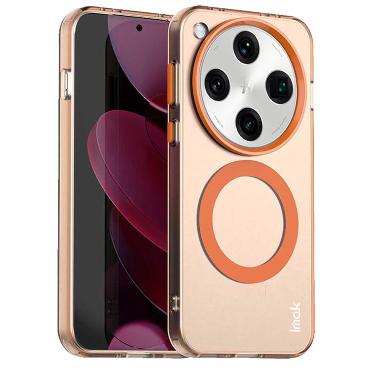 For OPPO Find X8 Pro IMAK Candy Series Shockproof MagSafe Phone Case(Orange) by imak