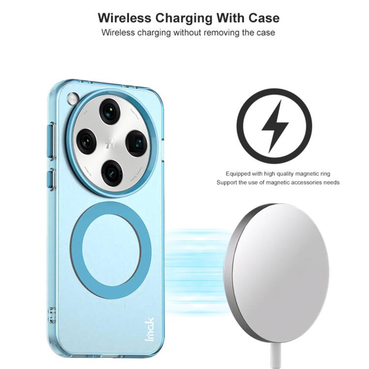 For OPPO Find X8 Pro IMAK Candy Series Shockproof MagSafe Phone Case(Orange) by imak