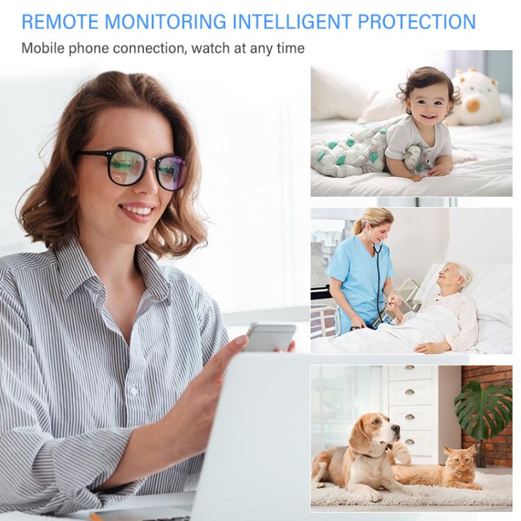 A13 1080P HD WiFi Mini Camera Supports Motion Detection(Black) by bashfashion