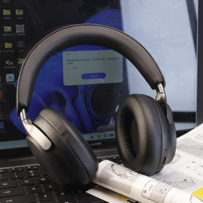 BT65 Over-Ear Active Noise Reduction Wireless Bluetooth Headset(Beige) by bashfashion