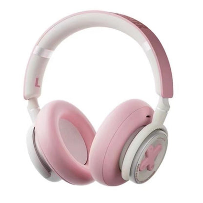 Dmooster D19 Pro ANC and EDC Noise Reduction Bluetooth Headphones(Pink) by D MOOSTER