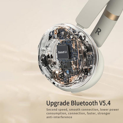 Dmooster D19 Pro ANC and EDC Noise Reduction Bluetooth Headphones(Yellow) by D MOOSTER