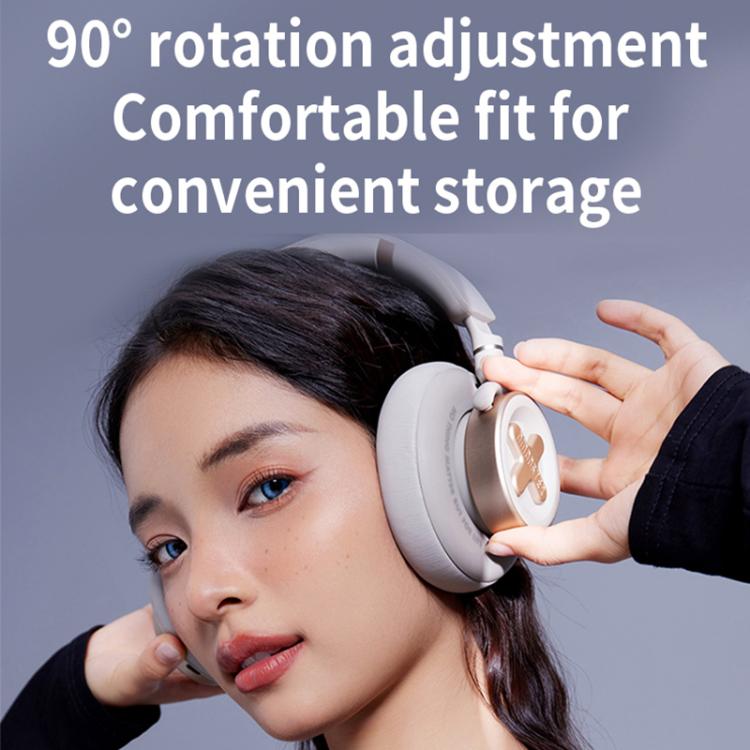 Dmooster D19 Pro ANC and EDC Noise Reduction Bluetooth Headphones(Yellow) by D MOOSTER