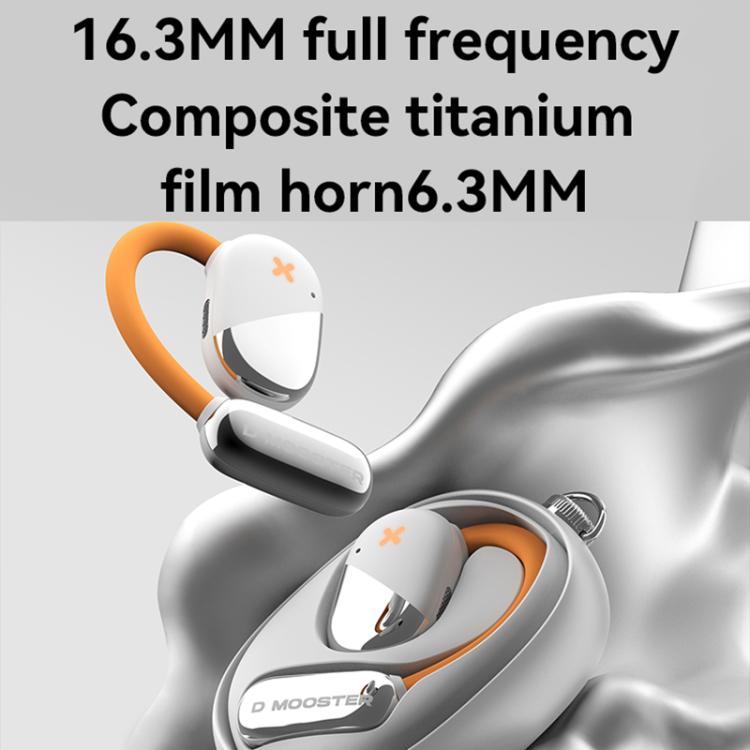 Dmooster D72 OWS Ear-Mounted ANC Noise Reduction Bluetooth Earphones(Black) by D MOOSTER