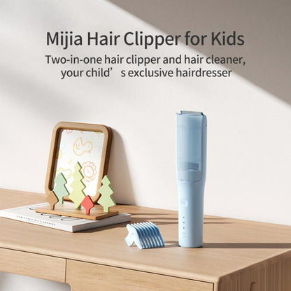 Xiaomi Mijia Children Waterproof Hair Clipper(Blue) by Xiaomi