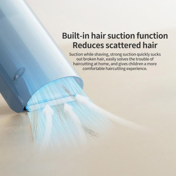 Xiaomi Mijia Children Waterproof Hair Clipper(Blue) by Xiaomi