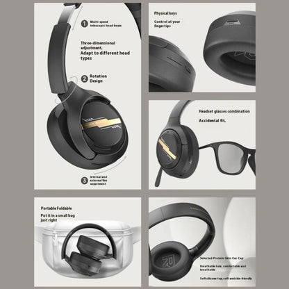 Xiaomi BlackShark Fengming Be30 Bluetooth Headphones(Grey) by bashfashion