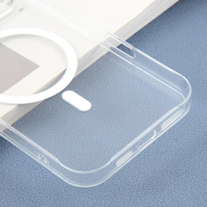For iPhone 16 Pro Max DFANS DESIGN Metal Lens Frame MagSafe Phone Case(Transparent) by DFANS DESIGN