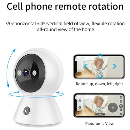 K11 1080P HD Night Vision Dual-Band Dual-Light Full Color WiFi Camera(White) by bashfashion