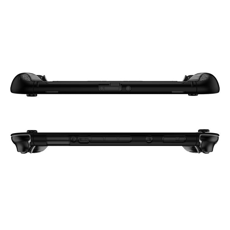 For Nintendo Switch 2 Detachable X-pattern Protective Case with Holder(Black) by bashfashion