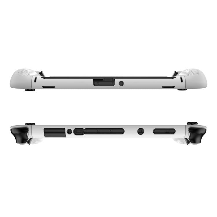 For Nintendo Switch 2 Detachable X-pattern Protective Case with Holder(White) by bashfashion