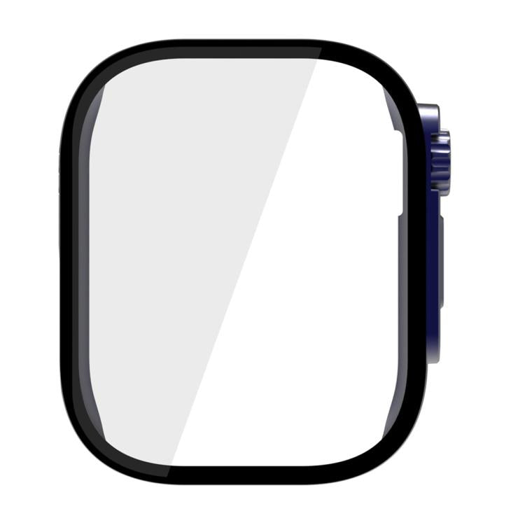 For Redmi Watch 5 Lite Change to Ultra Tempered Film Integrated PC Watch Protective Case(Blue) by bashfashion