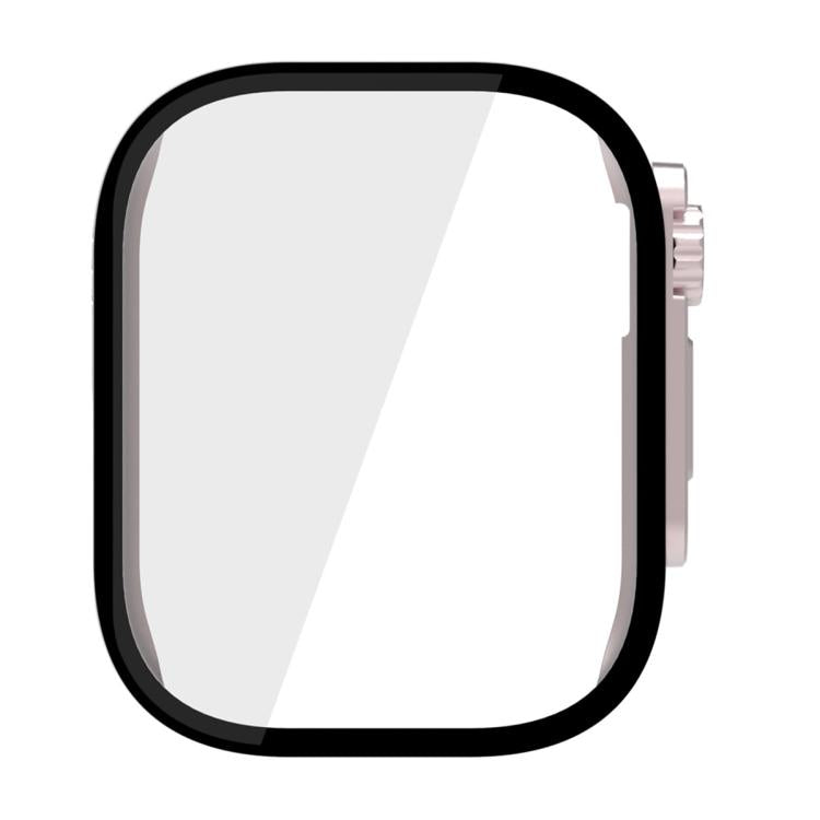 For Redmi Watch 5 Lite Change to Ultra Tempered Film Integrated PC Watch Protective Case(Pink) by bashfashion