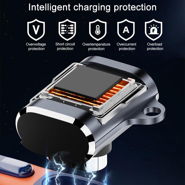 For Shokz Series Type-C Interface Magnetic Charging Adapter(straight Head) by bashfashion